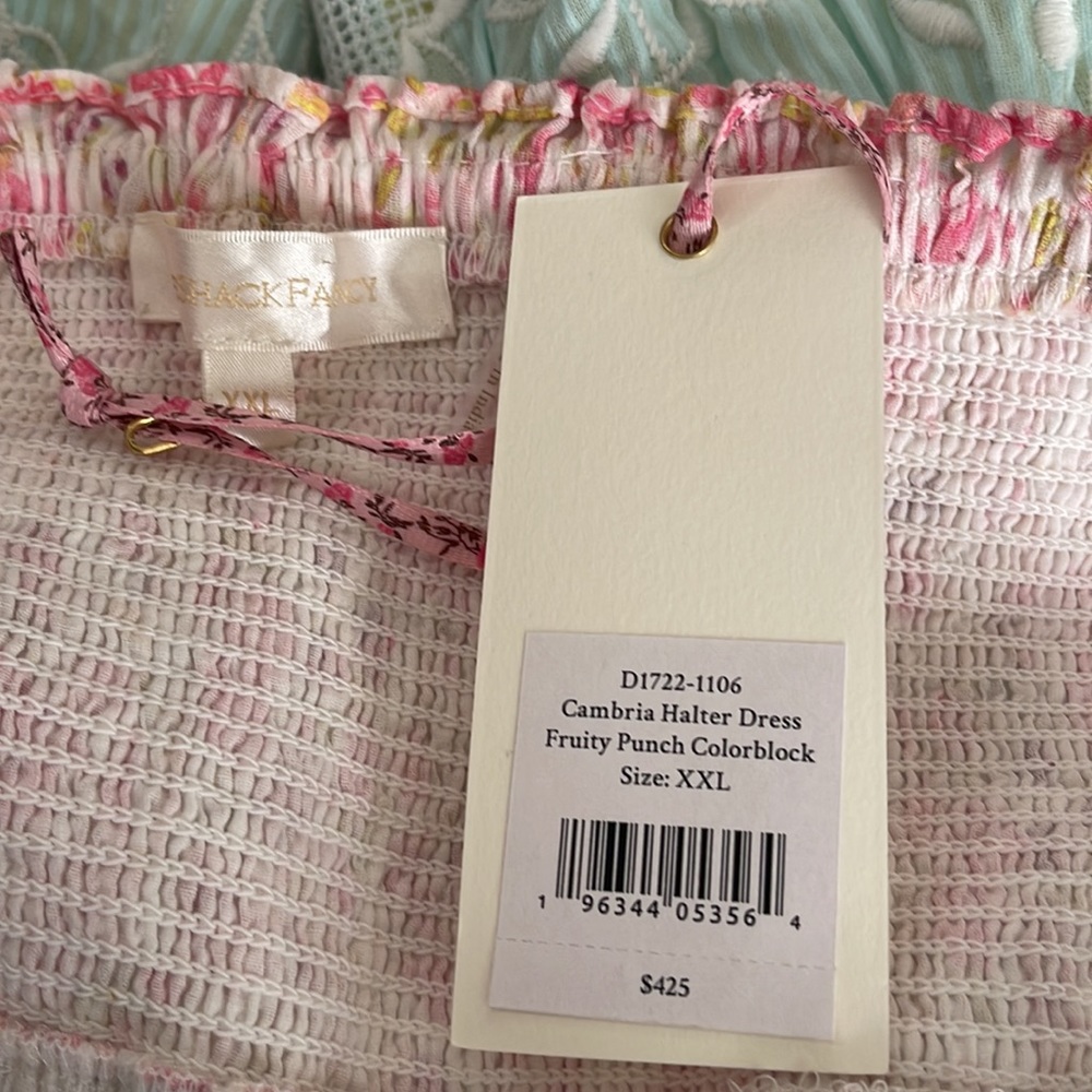 NEW LoveShackFancy Cambria mini halter dress - Picture 5 of 9